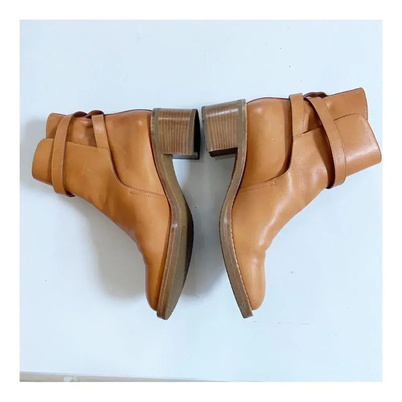 Céline Jodhpur Leather Crepe Sole Boots size EU39.5 US9 - Picture 3 of 11